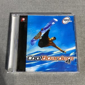 Cool Boarders 4 Sony PlayStation,1999 PS1 Complete Label Greatest HitUSA 721cb24