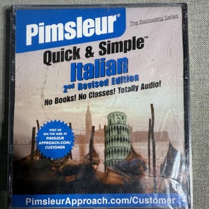Italian: Euro Edition (Quick & Simple) Audio CD - Pre Owned