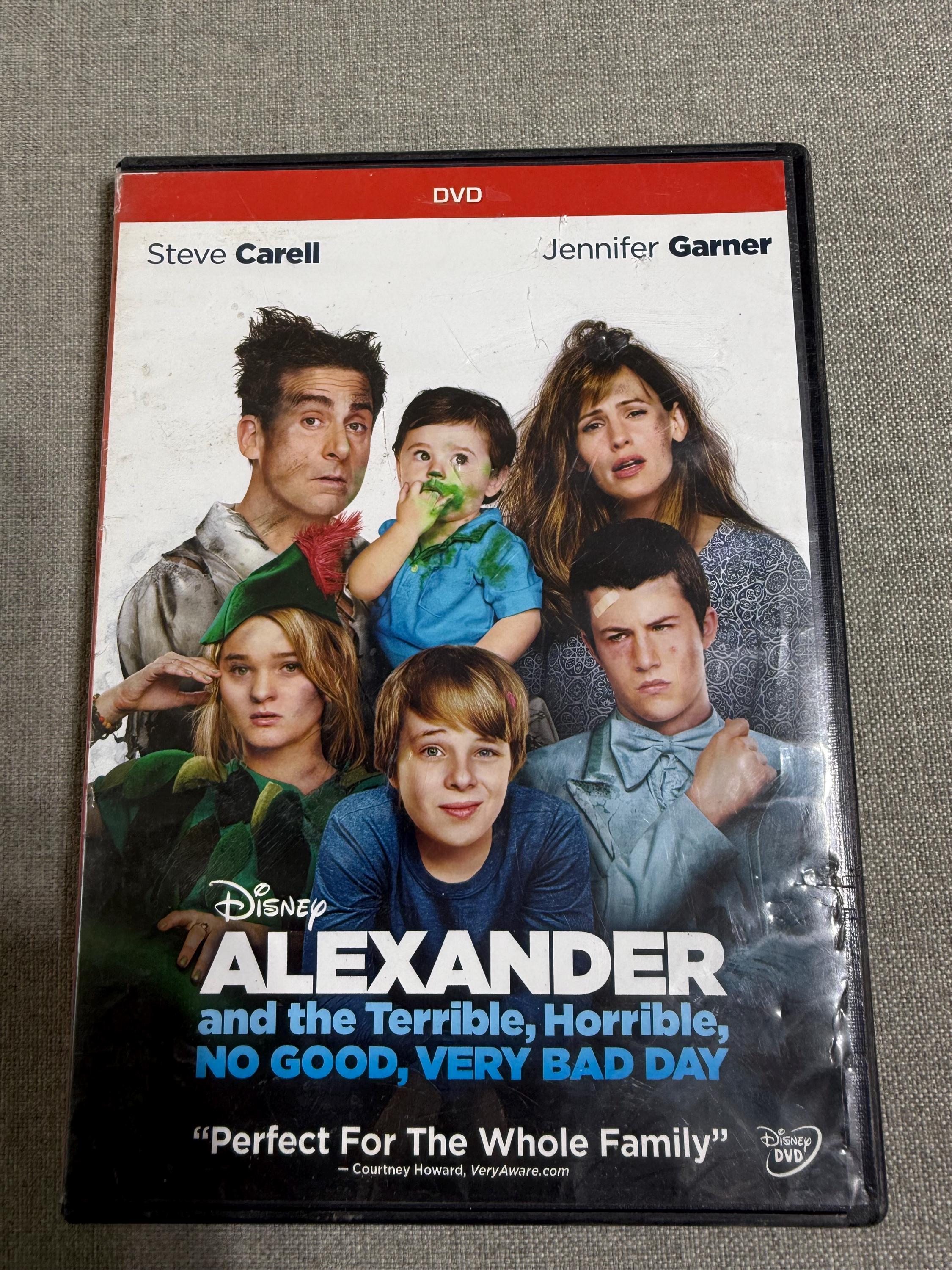 アレクサンダーと、ひどくて、最悪で、最悪な一日 DVD - ファミリーコメディ - Etsy 日本, image size:2250x3000