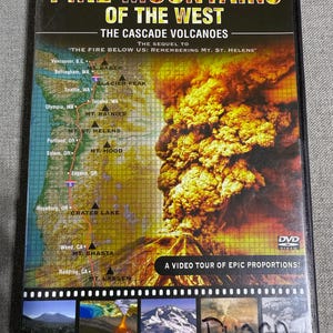Fire Mountains of the West DVD | Cascade Volcanoes Documentary | Sequel to Mt. St. Helens: The Fire Below Us | Nature & History Film