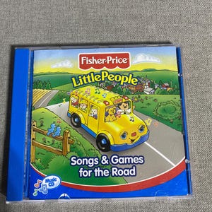 Fisher Price - Little People: Songs and Games for the Road - VERY GOOD, Pre Owned