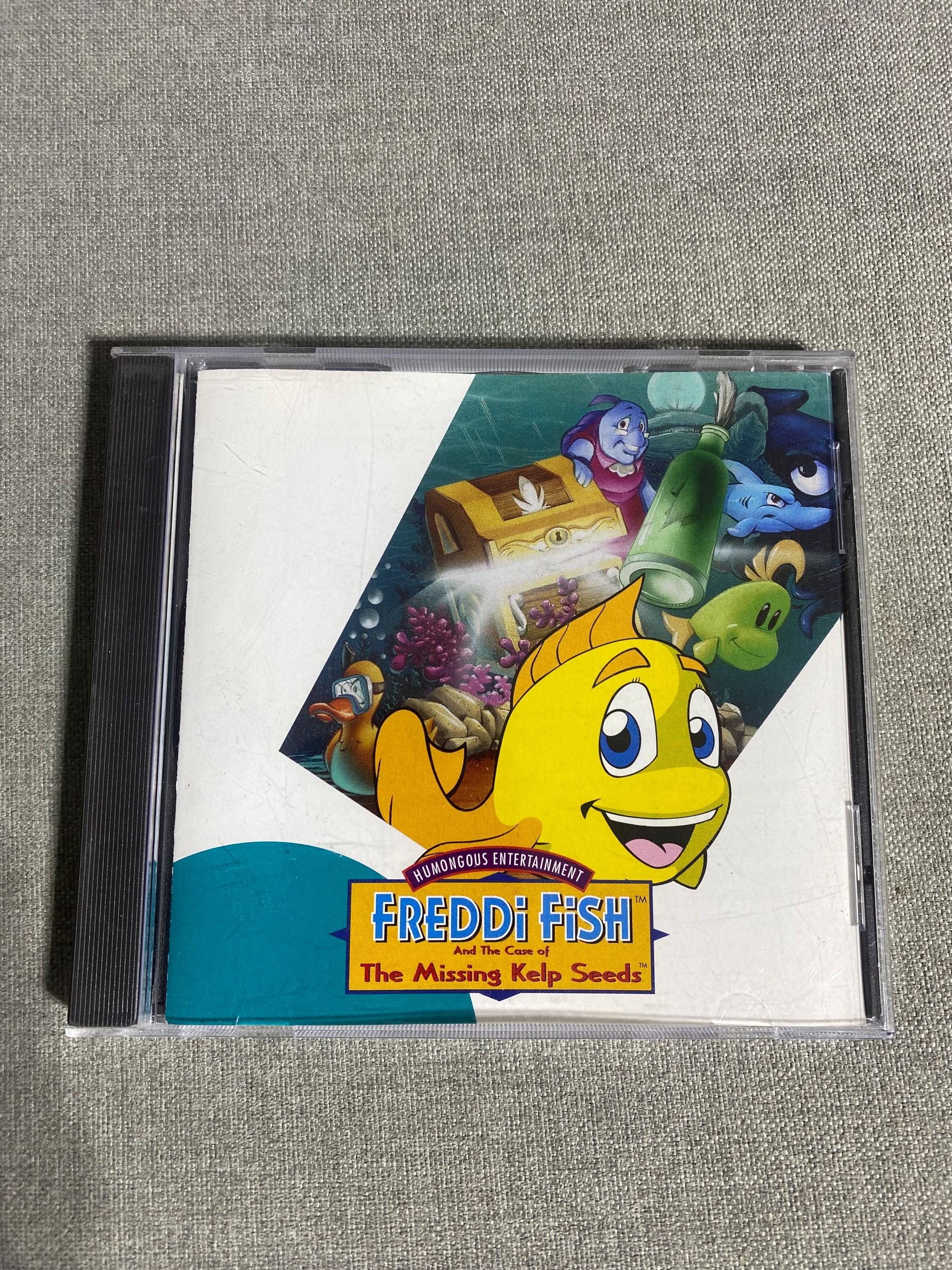 Freddi Fish and the Case of the Missing Kelp Seeds PC CD Rom 1995