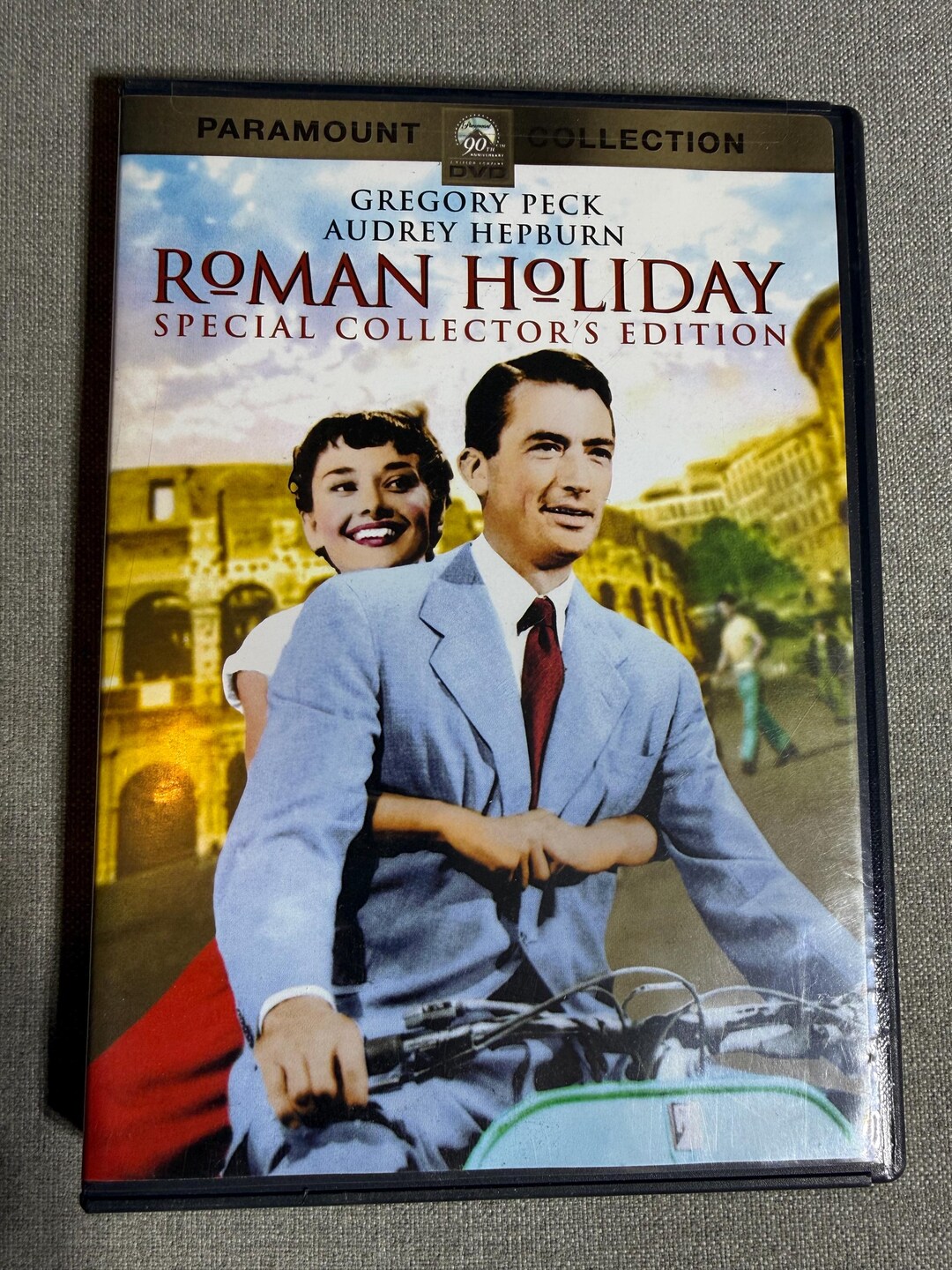 Used Roman Holiday DVD – Audrey Hepburn, Gregory Peck, Collector's Edition  - Etsy, image size:1080x1440