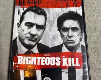 Righteous Kill (2008) | DVD | Robert De Niro, Al Pacino | Crime Thriller