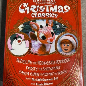 Weihnachtsklassiker DVD Set | Rudolph, Frosty, Santa, Drummer Boy & mehr | Feiertags-Karikatur-Sammlung für Kinder und Familien