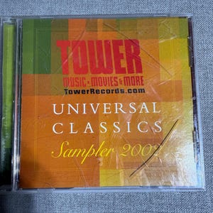 Tower Records Universal Classics September 2002 - Pre Owned CD