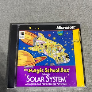 Solar System 1999 Educational CD Game by Scholastic - PC/Mac, Acceptable - Pre owned