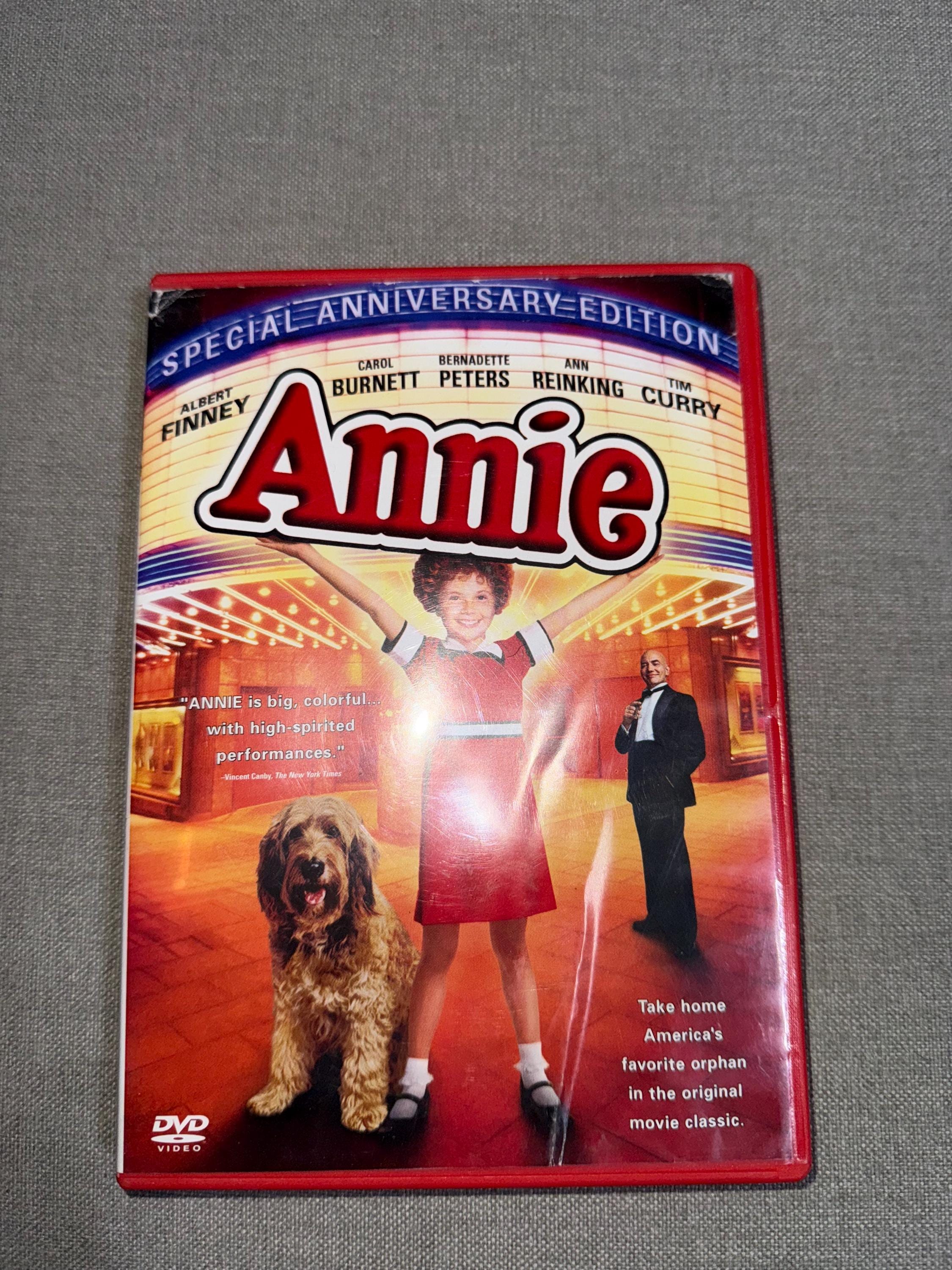 Annie (1982) DVD | Special Anniversary Edition, PG Musical - Etsy