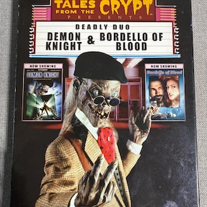 Tales from the Crypt DVD | Bordello of Blood & Demon Knight | Cryptkeeper’s Deadly Duo Horror Movie Pack