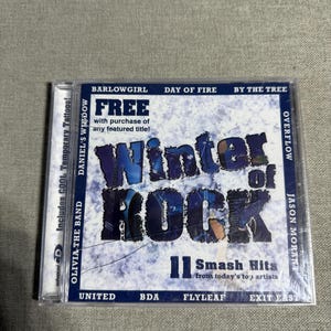 Winter of rock cd, 11 smash hits, Barlowgirl, Day of Fire, By The Tree, Overflow, Jason Morant - NEW