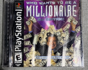Who Wants To Be A Millionaire 2nd Edition - PS1 (Renewed)