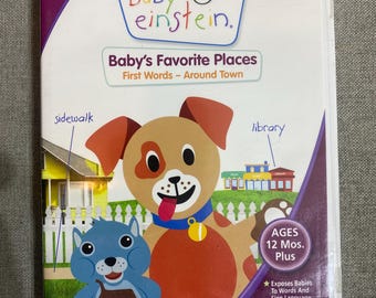 Baby Einstein - Baby's Favorite Places - First Words Around Town [DVD]