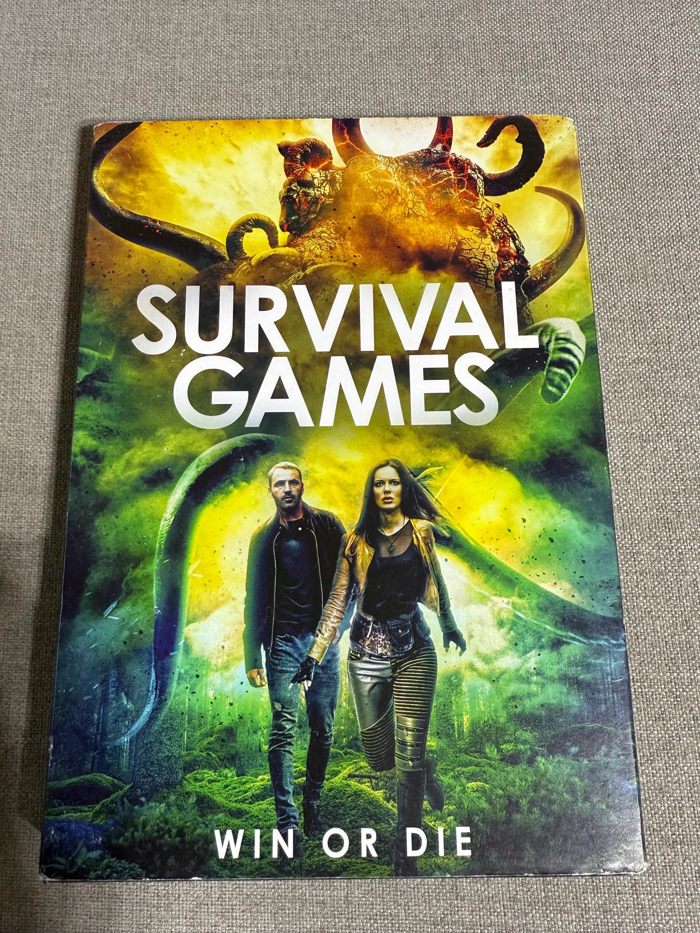 サバイバルゲーム DVD | アクションスリラー映画 | 死闘、命がけの戦い、カルトサバイバル映画 - Etsy 日本, image size:2250x3000