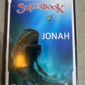 Superbook Jonah, DVD, New DVD, Factory Sealed,