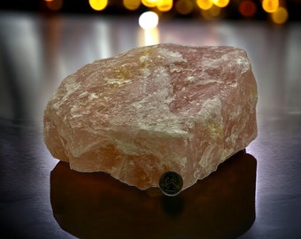 Raw Rough Rose Quartz, Pink Quartz Rough Crystals, Healing Crystal, Meditation Stone