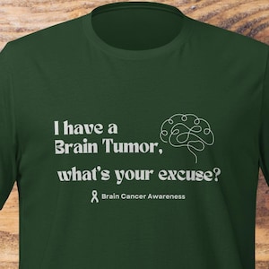 Camiseta humorística sobre tumores cerebrales, camiseta de concientización sobre el cáncer cerebral, camiseta de apoyo al cáncer cerebral, camiseta de cáncer cerebral, guerrero contra el cáncer cerebral, cinta contra el cáncer