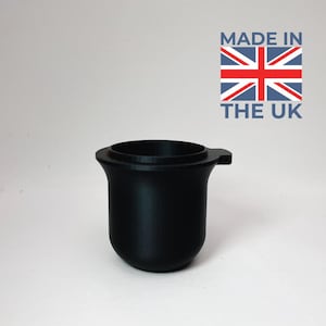 Vaso dosificador de café de 54 mm para Sage, Breville y Espresso con pestaña activadora de molinillo. Impreso en 3D. Regalo ideal para los amantes del café.