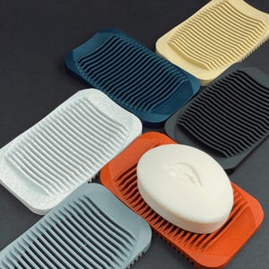Minimalistic Desginer Soap Dish - 27 colors avaliable | 3D Printed Ecofriendly Soapdish | Kitchen Soapdish, Bathtub Soap dish