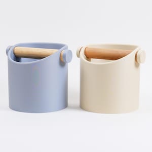 Minimalistische Abschlagbox: 3D gedruckter Espresso Grind Behälter