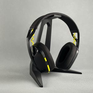 Modern and Minimalist Headphone Stand | Customisable in many colors | Personalised Headphone Holder | 3D Printed Decorative Headphone holder