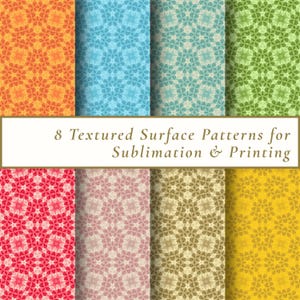 8 Pastel Textured Patterns for Custom Stationery, Wedding Invitations, Luxury Gift Wrap & Event Branding, Seamless Sublimation Paper Art