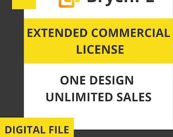 Unlimited Commercial Use | Digital Product Resale Rights | Laser, CNC, SVG, DXF for Large-Scale Sales
