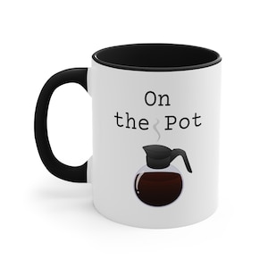 Kaffemugg på kannan