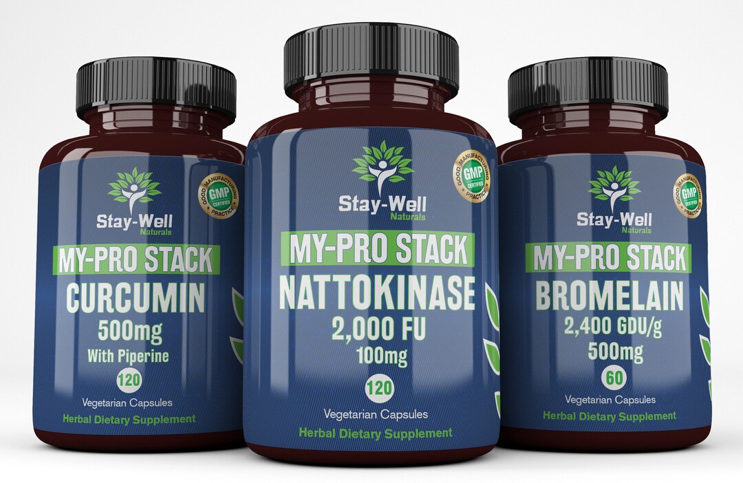 Can You Take Nattokinase And Bromelain Together Stay-well Naturals Spike Support Supplement With Nattokinase 2000 FU