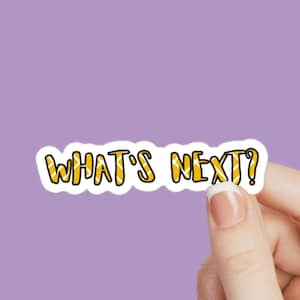 musical theater stickers, inspired by Big Fish, what&#39;s next, theater gift, theater kid, musical theater decal