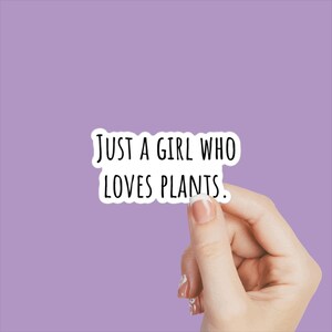 Plant Humor Stickers, Gardening Humor Stickers, Plant Laptop Decal Stickers, Plant Therapy Funny Sticker, Plant Lover Gift Sticker