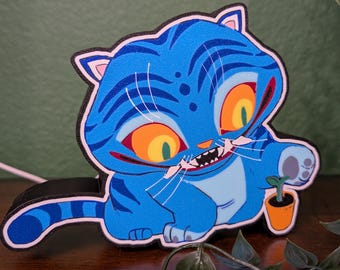 Caja de luz Derpy Tiger: Decoración de cazadores de demonios del K-Pop