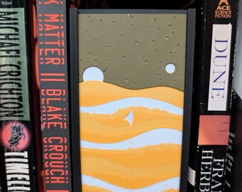 Dune Light Box - Book Nook or Desk Decor