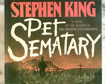 1st Edition Pet Sematary (1983 Early Printing) - King - Hardcover