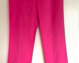 Prada Hot Pink Capri Pants IT 42 (US 4-6)