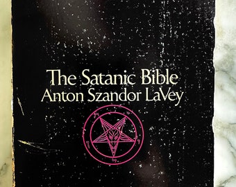 1. Auflage der satanischen Bibel – Anton Lavey (1972, 7. Druck)