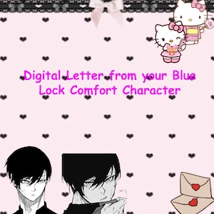 Una carta digital de tu personaje de Blue Lock Comfort