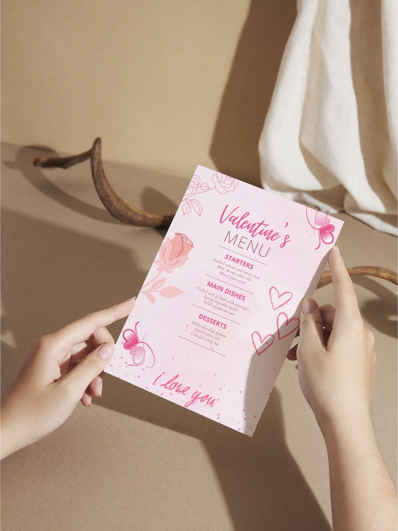 Valentines Day Menu Template Canva Restaurant Menu Alentines Menu Valentines Day Menu Template Canva Restaurant Menu Alentines Menu