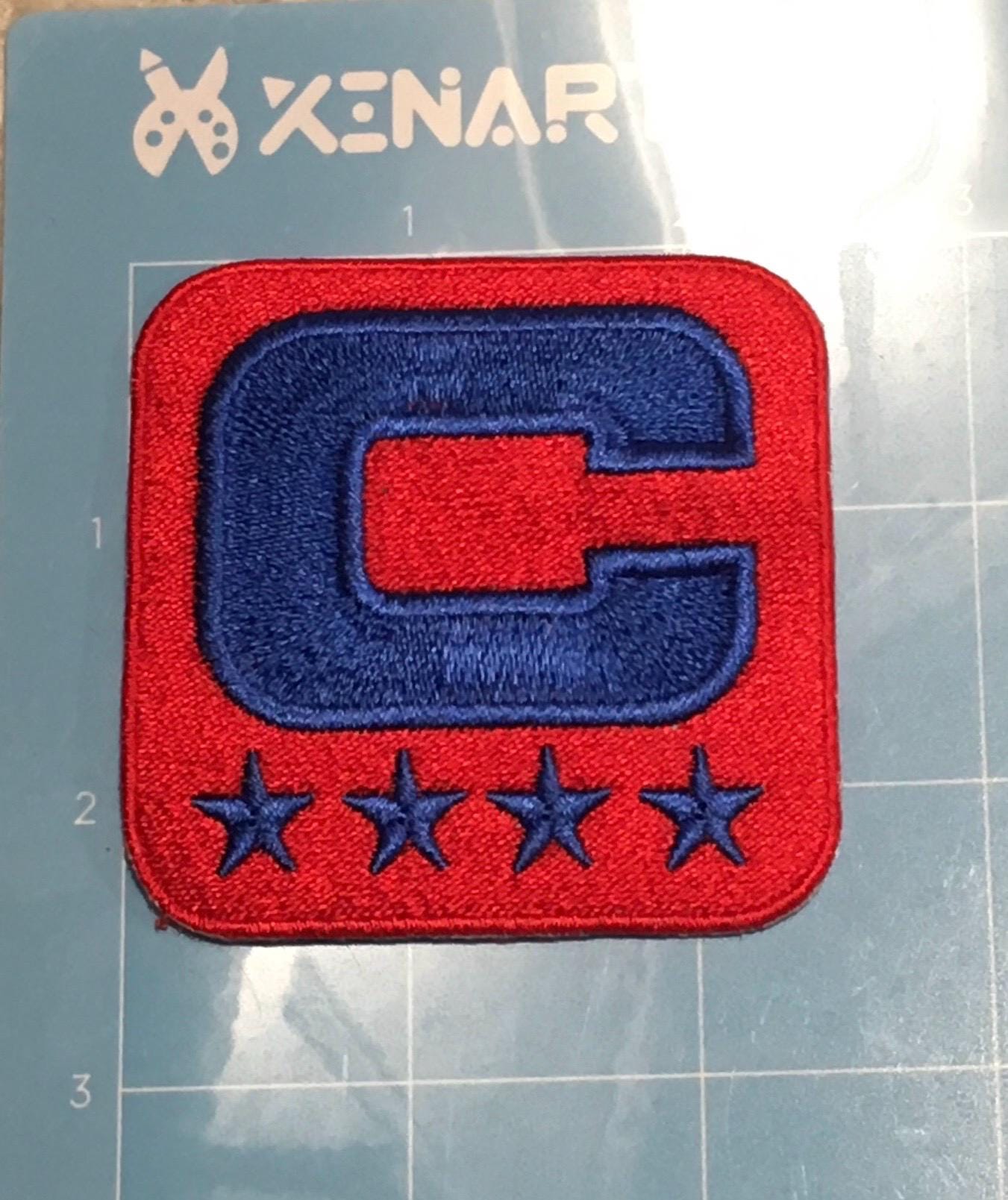 Buffalo Football Captains Patch Color Rush Red - Etsy