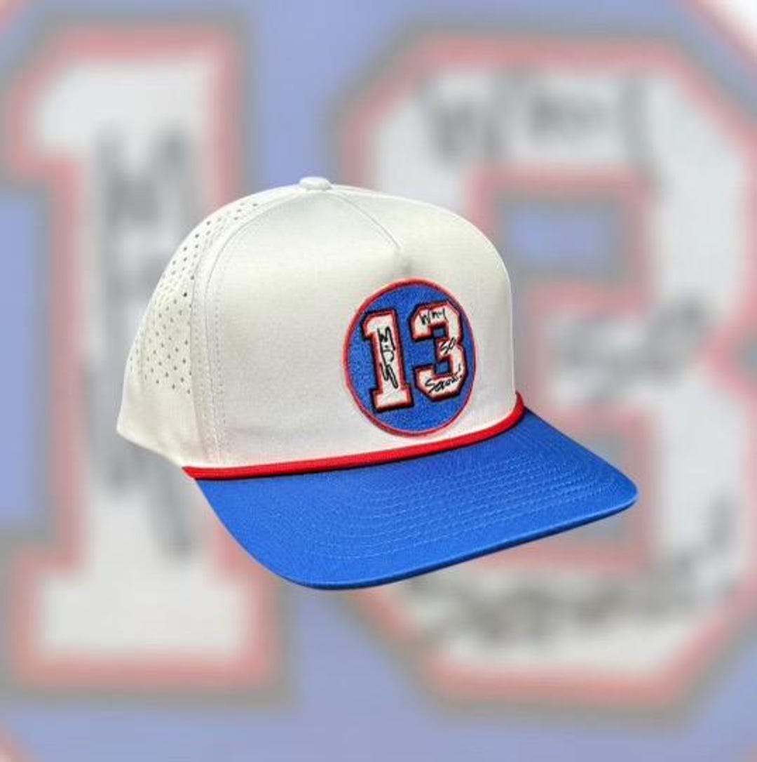 Stevie Johnson 13 “why so Serious “ Hat - Etsy