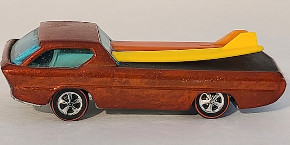 1968 Vintage Hot Wheels Deora Diecast Toy Hot Rod Red Line Red