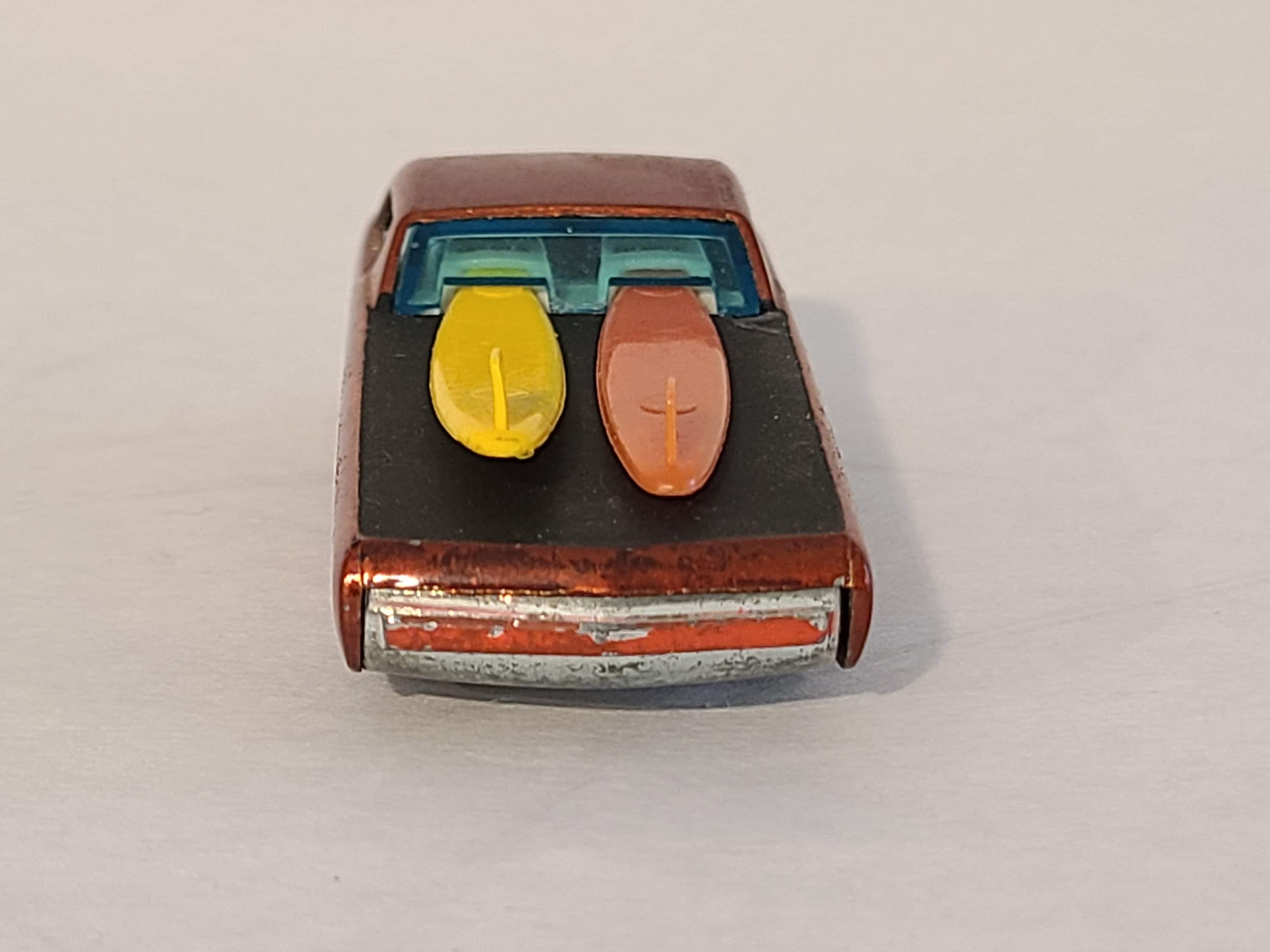 1968 Vintage Hot Wheels Deora Diecast Toy Hot Rod Red Line Red