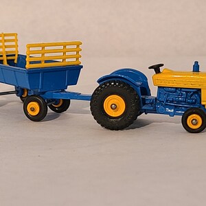Matchbox No 39 Tractor With No 40 Hay Wagon Vintage Diecast - Etsy