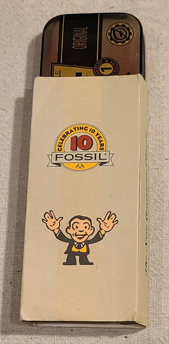 Vintage Fossil Watch Collectors Edition 10 Year Anniversary  display picture 2