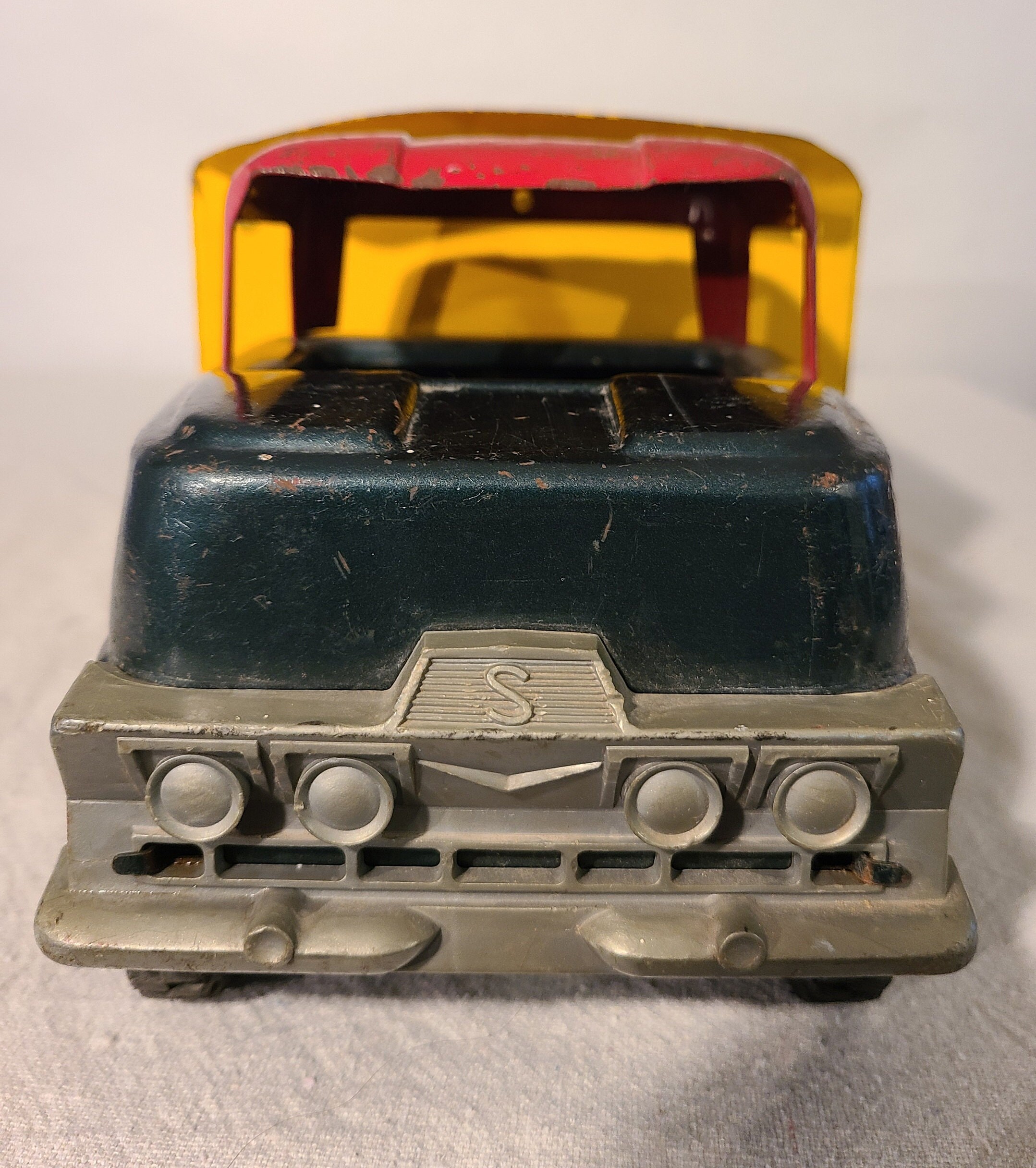 ストラクト ブリキおもちゃ ダンプトラック ヴィンテージ 1950 年代