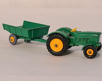 マッチボックス No.50 ジョンディアトラクターとNo.51 トレーラー