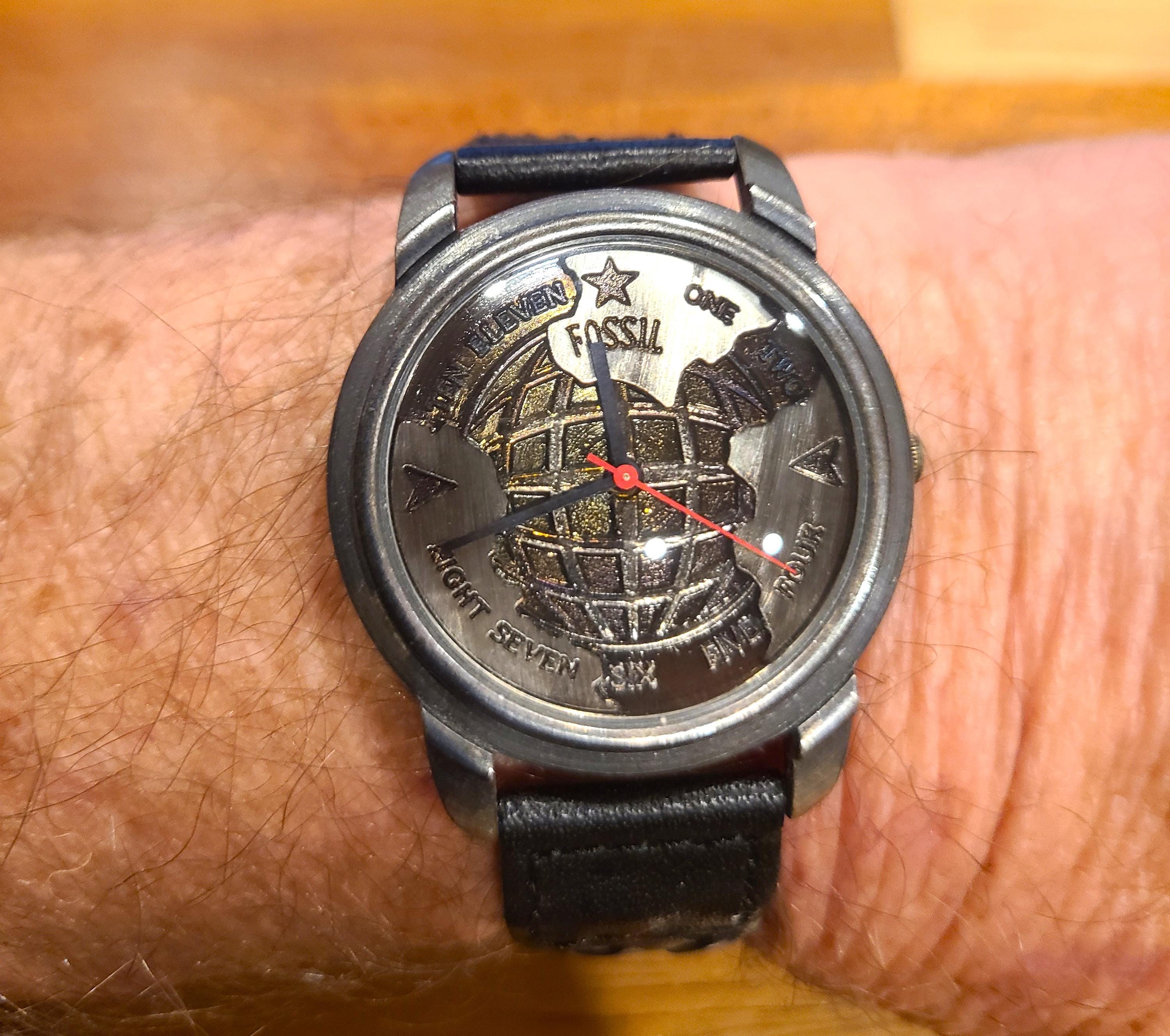 Fossil big tic watch - Etsy 日本
