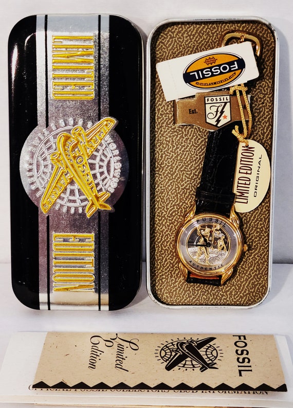 Vintage Fossil men's watch" Limited Edition Golf" 
