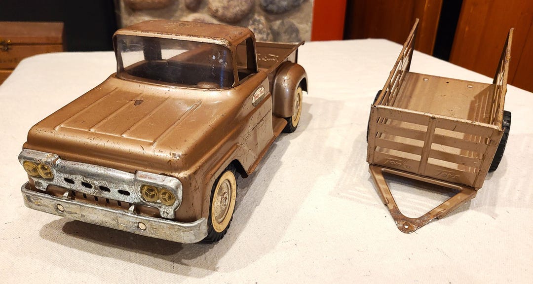 Vintage 1959 Tonka Stepside Pickup With Trailer - Etsy