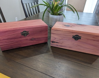 Aromatic Cedar Keepsake Box- Made to Order!