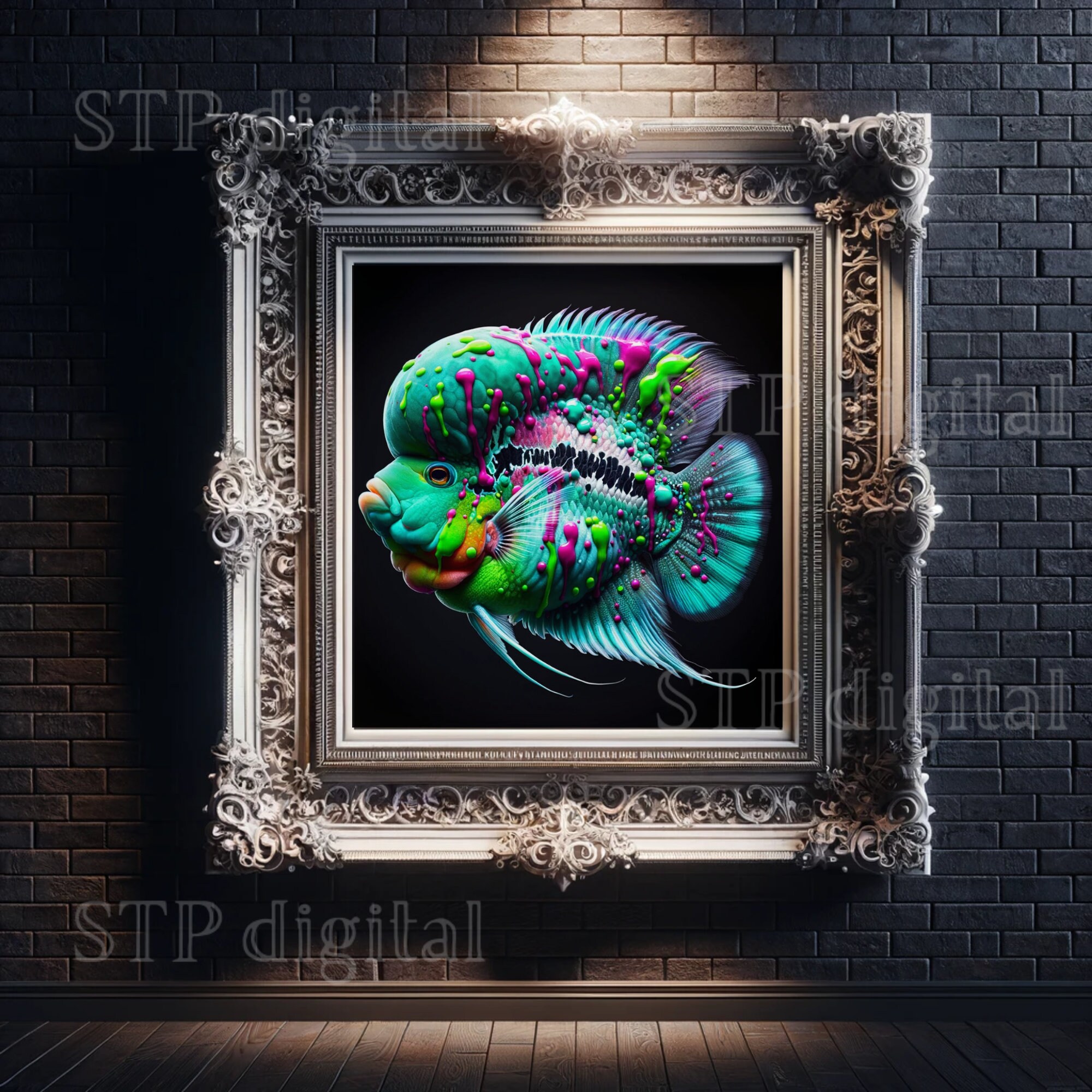 Flowerhorn - Etsy